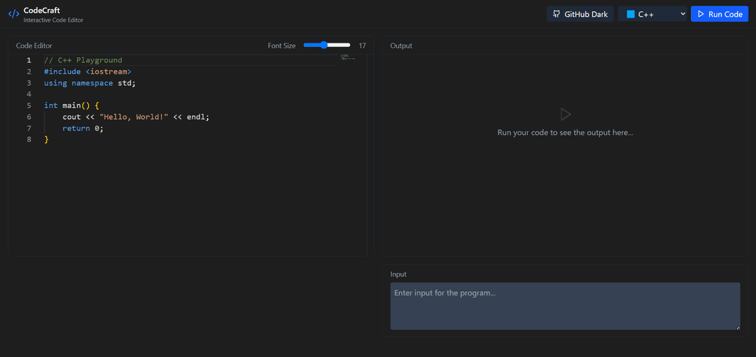 Online Code Execution System